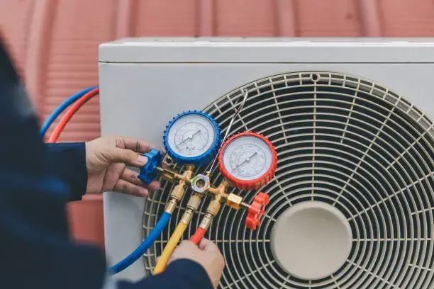 Cardinal Heating, Air & Plumbing cooling technician serving Kent