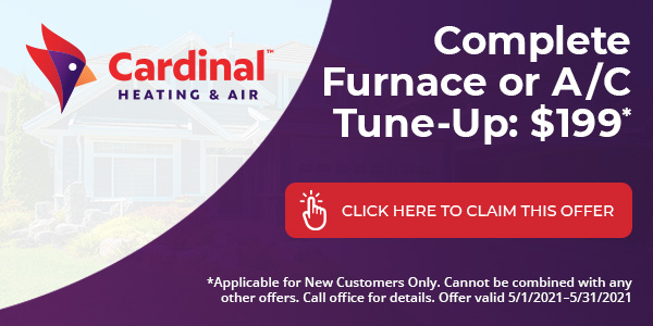 $600 off A/C Heat Pump Install Coupon for Cardinal Heating