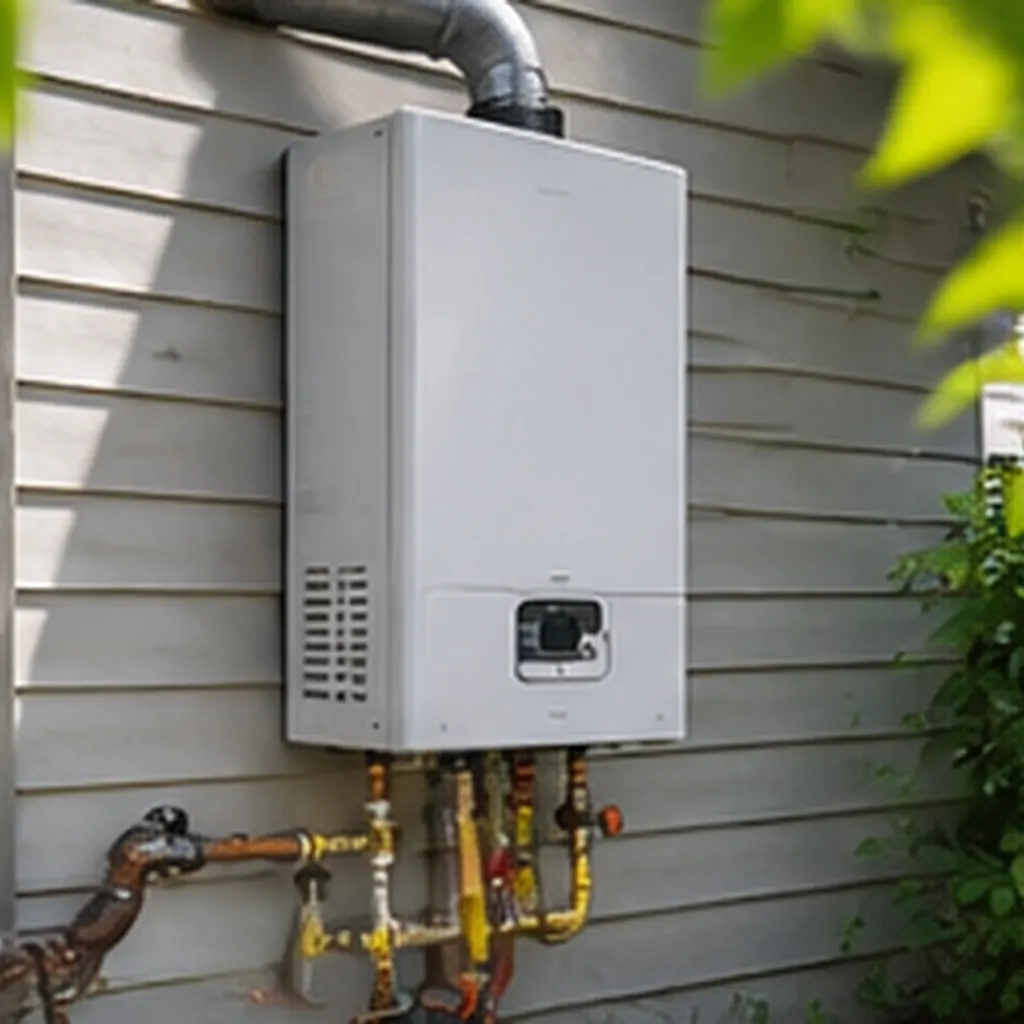 Technician testing Water Heaters performance inside a Marysville - WA home utility closet, Water Heaters in Arlington - WA being serviced beside a residential garage before replacement planning